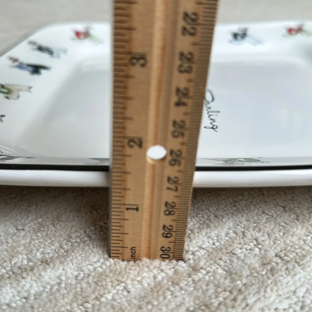 Rosanna Inc. Ceramic Square Serving Platter 
